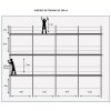 échafaudage façadier dacame duo45 de 104m2 surface de travail