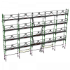 échafaudage façadier dacame duo 45 de 160m2 avec garde-corps planchers et plinthes