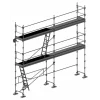 échafaudage façadier dacame duo 45 de 42m2 avec lisses planchers et plinthes