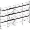 échafaudage façadier dacame duo45 de 104m2 avec lisses, planchers et plinthes