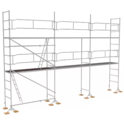 échafaudage de maçon tubesca comabi 60m2