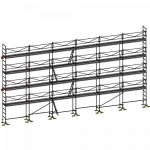 échafaudage de maçon dacame dcm 49 de 190m2 avec garde corps planchers et plinthes
