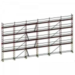 échafaudage multidirectionnel dacame meka 48 de 190m2 avec lisses