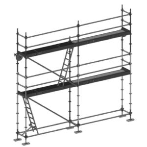 échafaudage multidirectionnel meka 48 de 42 m2