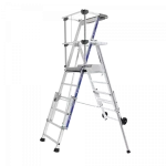 plateforme sherpascopic garde corps repliable tubesca comabi