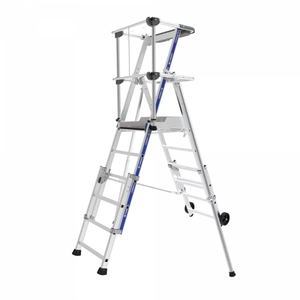 plateforme sherpascopic garde corps repliable tubesca comabi